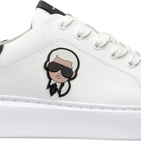 Karl Lagerfeld Men's Everyday Essential Leather Sneaker