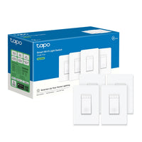 Tapo Smart Dimmer Switch, Single Pole, Need Neutral Wire, S500D(4-Pack)