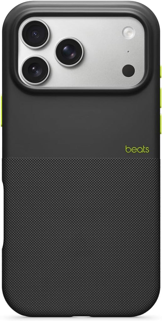 Beats iPhone 17 Rugged Case with MagSafe & Camera Control, Scratch & Drop Tested, Matte Texture with Microfiber Lining - Everest Black
