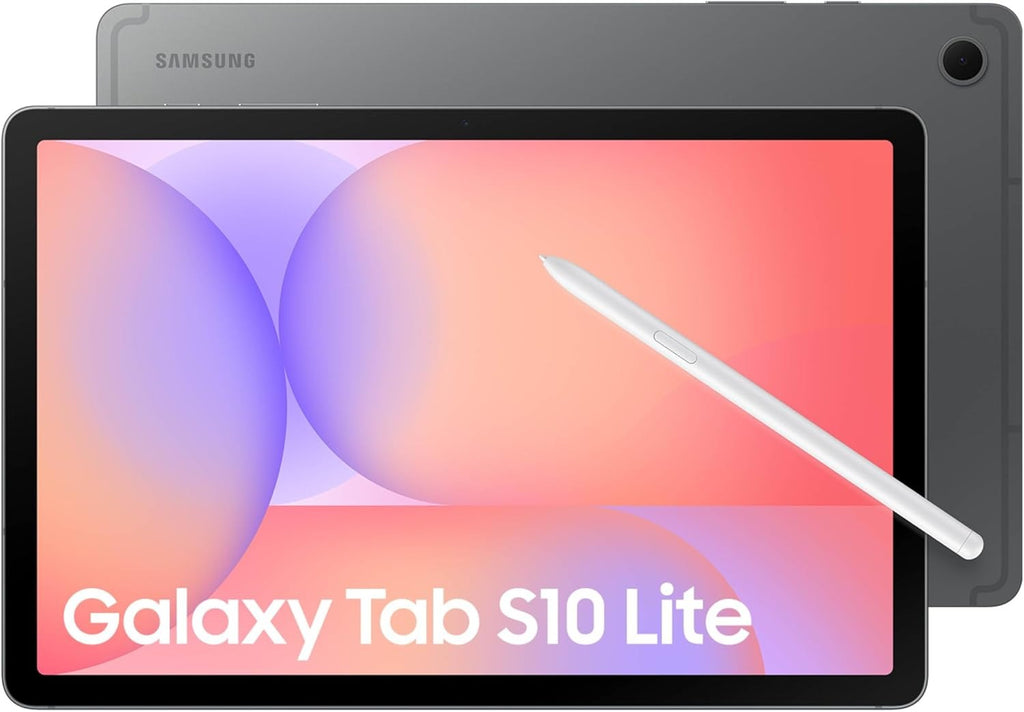 Samsung Galaxy Tab S10 Lite, 6GB RAM, 128GB, Long Battery Life, 10.9” LCD, S Pen for Note-Taking, Exynos 1380, Circle to Search, AI Tools, Gray