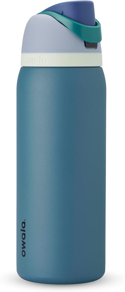 Owala FreeSip Stainless Steel Water Bottle 32 oz Denim
