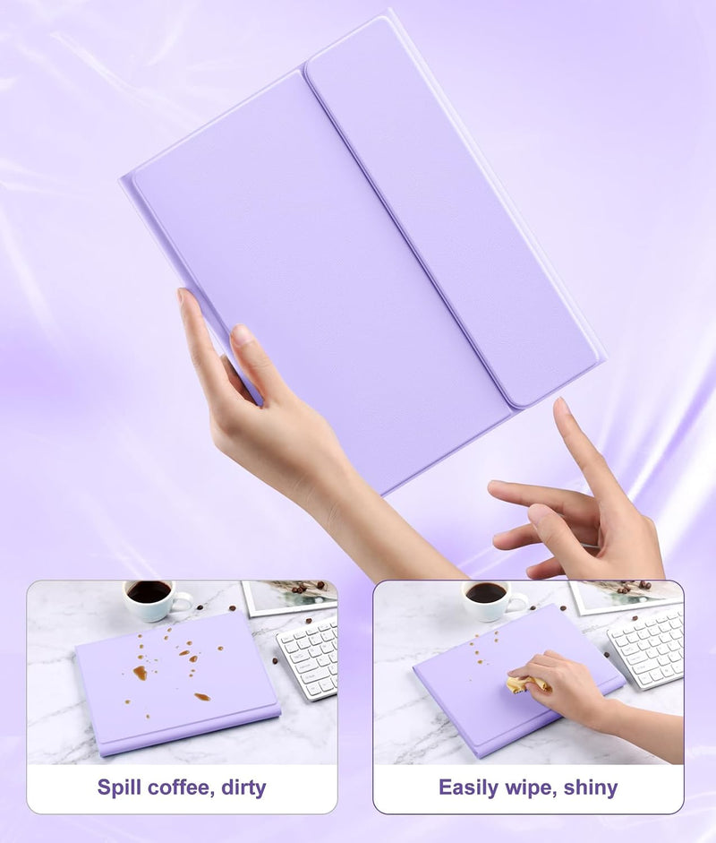 Funda con Teclado Harvopu para iPad 11" (A16) / iPad 10.ª Gen - Morado