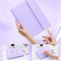 Funda con Teclado Harvopu para iPad 11" (A16) / iPad 10.ª Gen - Morado