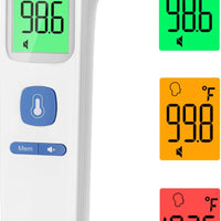 No-Touch Thermometer for Adults, Kids, Babies, 1-Sec Fast Accurate (Blue)