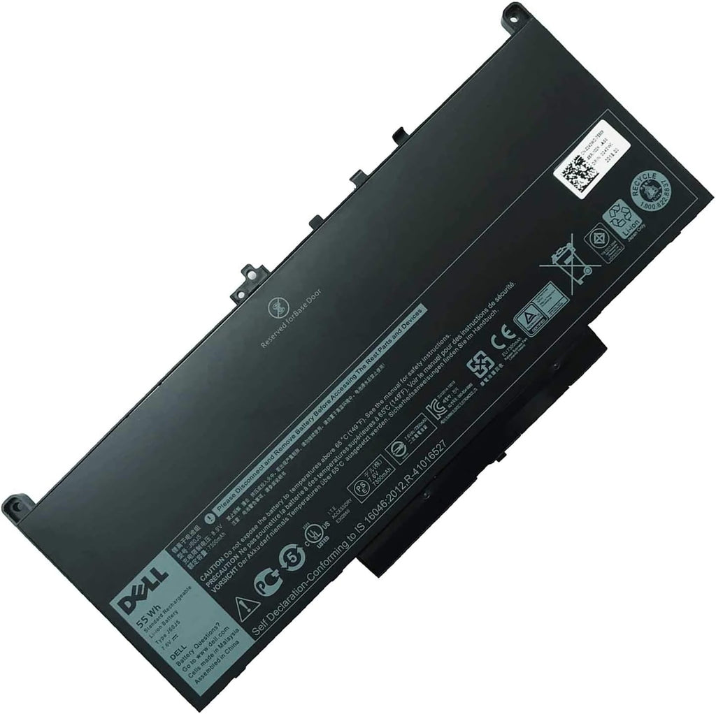 DELL J60J5 Laptop Battery for Dell Latitude E7270 P26S001 Dell Latitude E7270 E7470 P61G001 Series Notebook MC34Y 451-BB