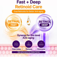 PURITO Retinol 0.1% + Retinal 0.1% Suero facial antienvejecimiento