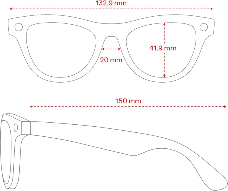 Ray-Ban Meta (Gen 2) Skyler - Shiny Chalky Grey / Transitions Sapphire — Gafas inteligentes IA, cámara 12MP