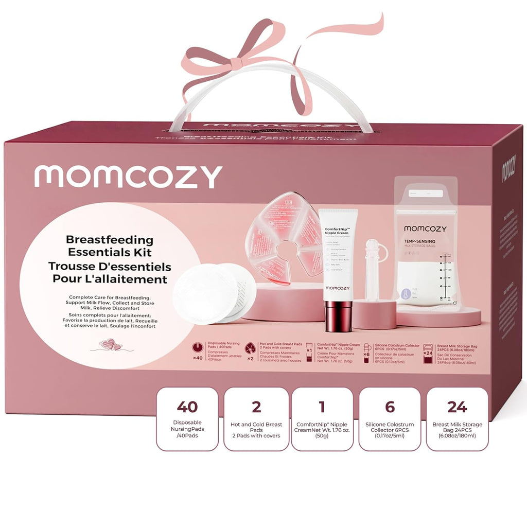 Momcozy Kit de Lactancia y Postparto 73 Piezas