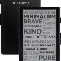 XTEINK X4 E-Book Reader (Developer Edition), 4.3" Pocket E-Ink eReader, Physical Page-Turn Buttons, Ultra-Thin 0.23" & 2.72 oz, Magnetic-Ready Design, Distraction-Free Reading, 16GB, Space Black