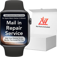 LW Mail-in Repair Service with Original OEM Pull Screen for Apple Watch Series 5 (40mm) Replacement Screen LCD Display T