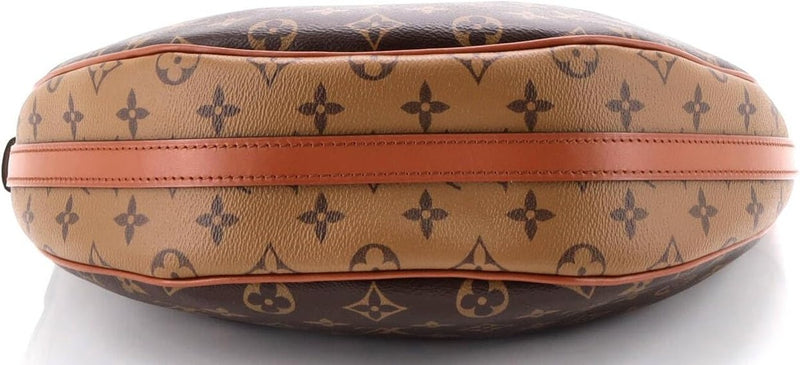 Original, Louis Vuitton Pre-Loved Loop Hobo Reverse Monogram Canvas, Brown