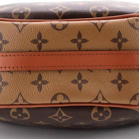 Original, Louis Vuitton Pre-Loved Loop Hobo Reverse Monogram Canvas, Brown