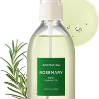 AROMATICA Spray de Agua de Romero Potenciador de Raíces para el Crecimiento del Cabello – Aceite Coreano para el Cuidado del Cabello para Desintoxicación del Cuero Cabelludo – Tratamiento para Cuero