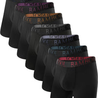 BAMBOO COOL Ultra Soft & breathable Mens Underwear Boxer Briefs Pack