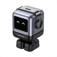 UGREEN Uno 30W USB C Charger, Compact Robot GaN Fast Charging Block, Black