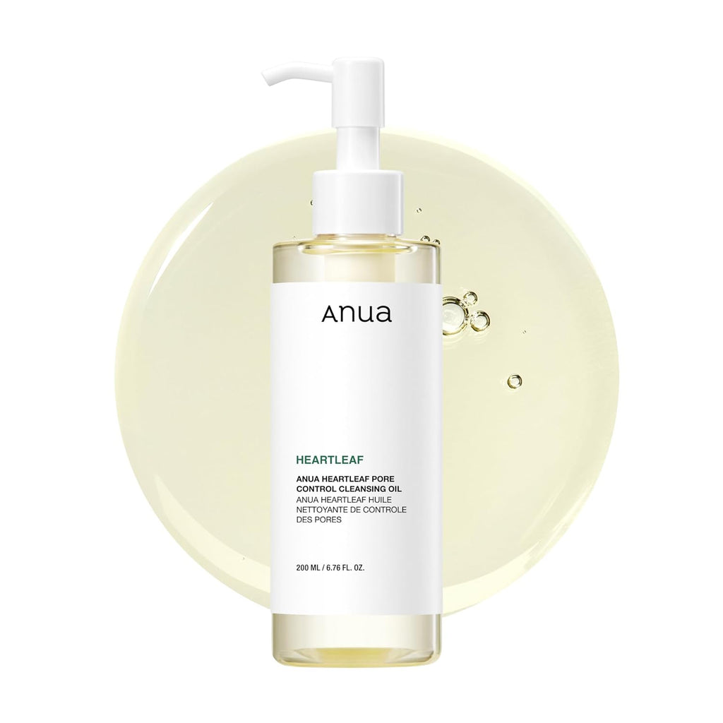 Anua Heartleaf Pore Control Cleansing Oil, Korean Skincare, 6.76 fl.oz