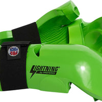 ProForce Lightning Punches Karate/Martial Arts Sparring Gloves (Green, Child Medium - Knuckle Width 2.5-2.75")