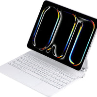 Funda con Teclado Magnético mobee para iPad Pro 13" (M4/M5) - Blanco
