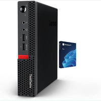 Lenovo ThinkCentre Tiny Business Desktop Mini PC, AMD Processor, 16GB RAM, 512GB PCIe SSD, 2X Display Port, USB 3.1 Gen