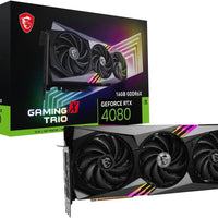 MSI Gaming GeForce RTX 4080 16GB GDRR6X 384-Bit HDMI/DP Nvlink Tri-Frozr 3 Ada Lovelace Architecture Graphics Card (RTX 4080 16GB Gaming X Trio)