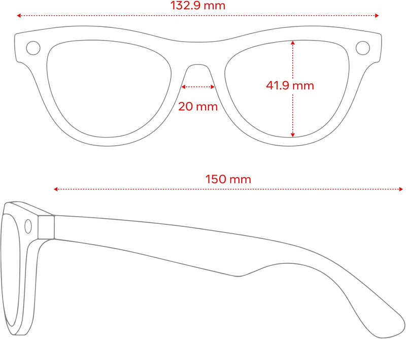 Ray-Ban Meta (Gen 2) Skyler - Shiny Black / Green — Gafas inteligentes IA, cámara 12MP