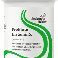 Seeking Health ProBiota HistaminX - Digestion Supplement for Gut Health Support - Support Histamine with Lactobacillus Plantarum & Lactobacillus Salivarius - Support Immune & Skin Health - 60 Capsules