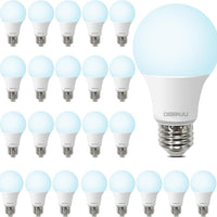 DEGNJU LED Light Bulbs 60W Equivalent, A19 Light Bulb Daylight 5000K 800LM 8 Watt, Non-Dimmable Standard Light Bulbs E26