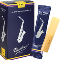 Vandoren SR2115 Alto Sax Traditional Reeds Strength 1.5; Box of 10