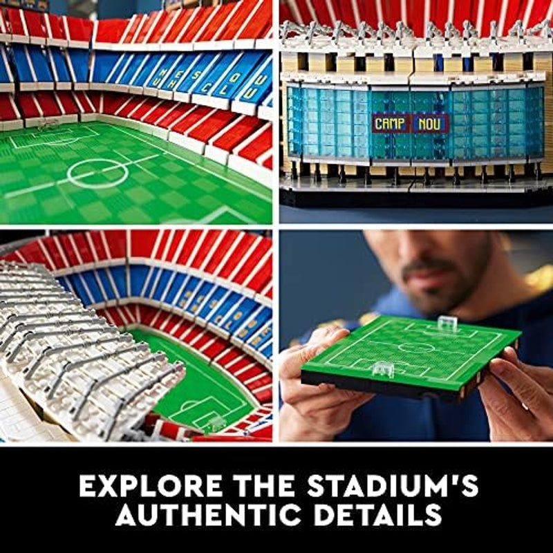 Ofertaza, LEGO Icons Camp NOU – FC Barcelona Soccer Stadium 10284 Model Building Kit
