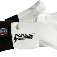 Proforce Lightning Sparring Gloves / Punches - White Large