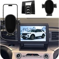 Car Phone Holder for Ford Explorer (2020-2023 2024),Dashboard Phone Mount,360 Phone Holder Rotating,Hands Free Mobile Ho