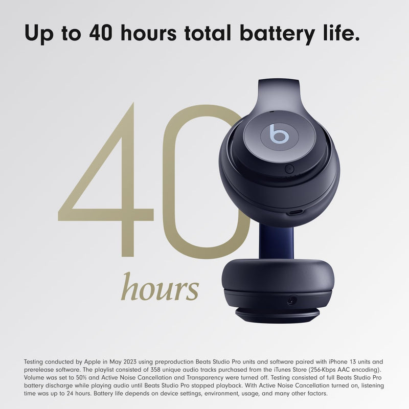 Beats Studio Pro - Marino — Audífonos over-ear premium con ANC, hasta 40h