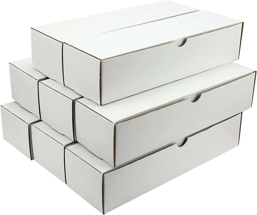 EBOAUSI Top loader-Card Storage Box,8-Pack • 6400-count, Corrugated Cardboard Toploader Storage Box for Sports/TCG/Mtg/M