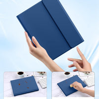 Funda con Teclado Harvopu para iPad 11" (A16) / iPad 10.ª Gen - Azul Marino