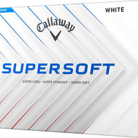 Callaway Golf Supersoft Golf Balls (2025, White)