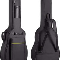 CAHAYA 41 In Acoustic Guitar Bag 0.35 In Thick Padding Water Resistent Soft Guitar Case Dual Adjustable Shoulder Strap G