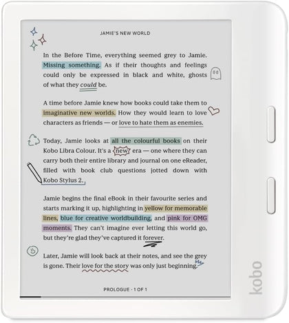 Kobo Libra Colour — eReader a Color 7