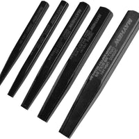 Mayhew Tools 37332 Screw Extractor Set, 5-Piece, Black Oxide Finish