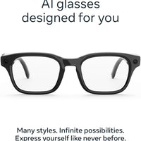 Meta Adventurer - Black / Grey Transitions — Lentes AI con cámara y audio