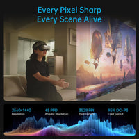 GOOVIS G3 Max - Visor XR Head Mounted Display (1000" QHD 2.5K 120Hz)