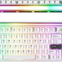 ATTACK SHARK R85 HE 75% Magnetic Wired Gaming Keyboard,8KHz Polling Rate Rapid Trigger,0.005mm RT Precision,256K Scan Ra