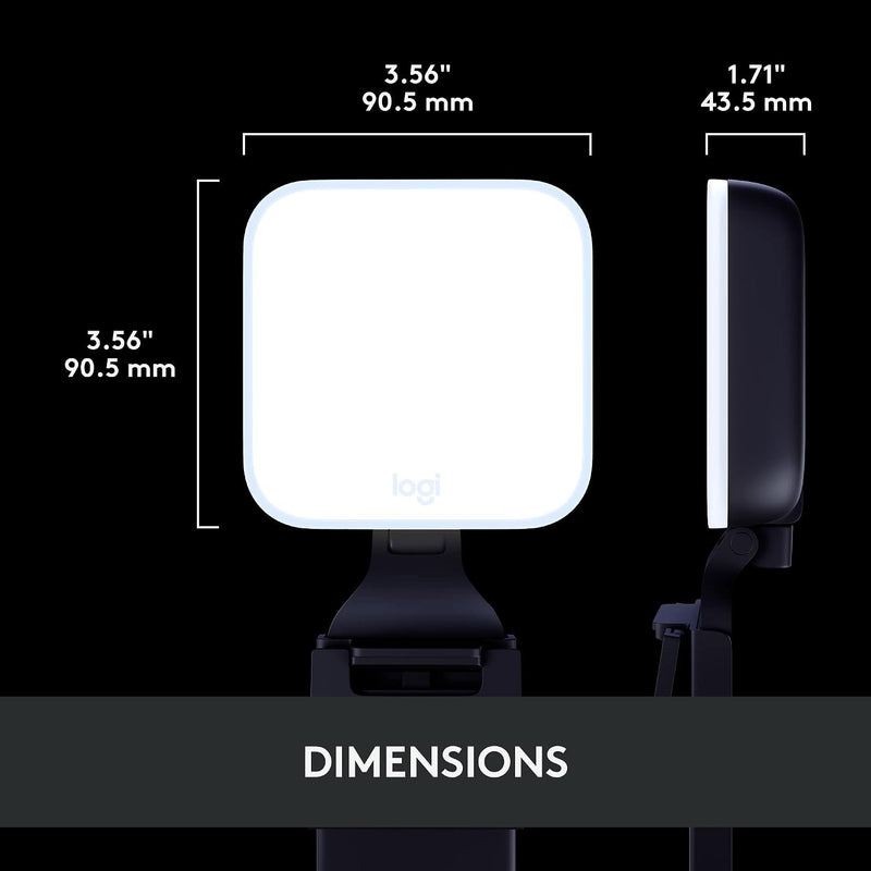 Logitech G Logitech for Creators Litra Glow Premium LED Streaming Light - Graphite