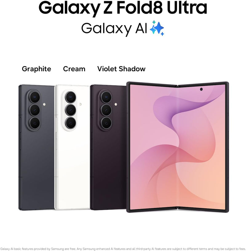 Samsung Galaxy Z Fold8 Ultra 5G 256GB - Violeta Sombra (Desbloqueado)