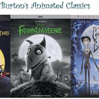 Tim Burton Animated Classics Fun Pack : 3 Film - Corpse Bride + Nightmare Before Christmas + Frankenweenie [DVD-3PACK]