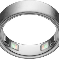 Oura Ring 5 Smart Ring - Brushed Silver - Size 6 - Fitness & Sleep Tracker