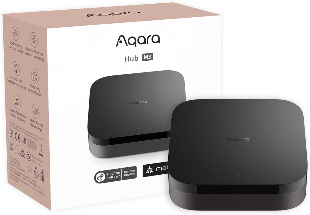 Aqara Smart Home Hub M3 for Advanced Automation, Matter Controller, IR
