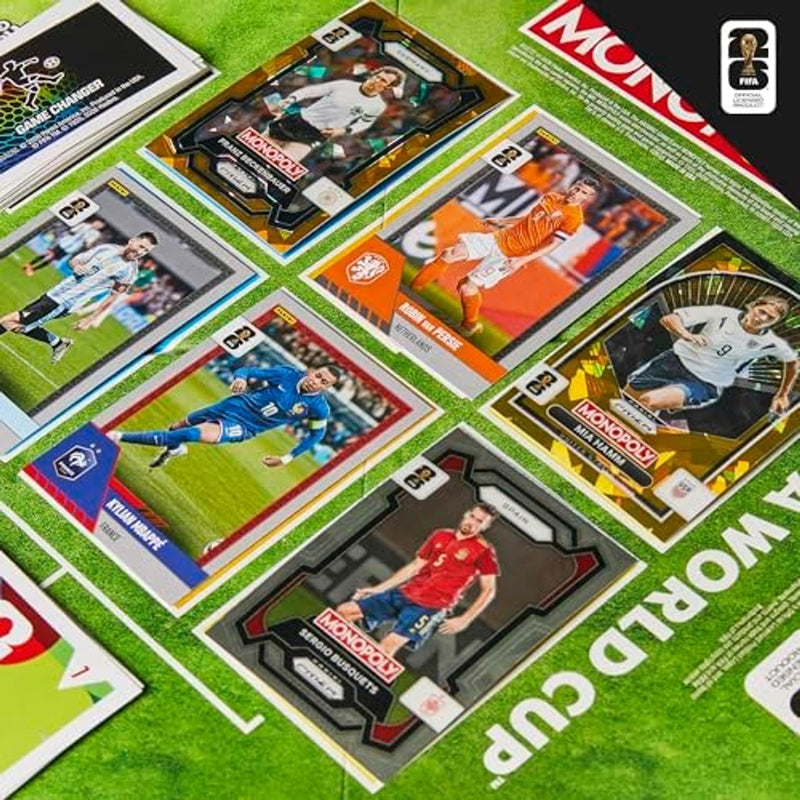 Ofertaza, Monopoly Panini Prizm: FIFA World Cup Game I Soccer Board Game