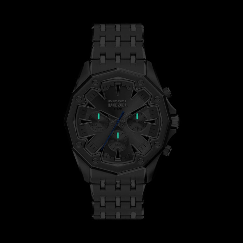 Diesel Men's Stinger Chronograph Gunmetal Stainless Steel Watch (Model: DZ4708)