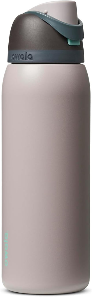 Owala FreeSip Stainless Steel Water Bottle 40 oz Brown/Brown (Neon Moon)