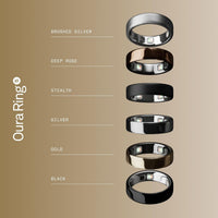 Oura Ring 5 - Anillo Inteligente de Salud y Sueño - Oro